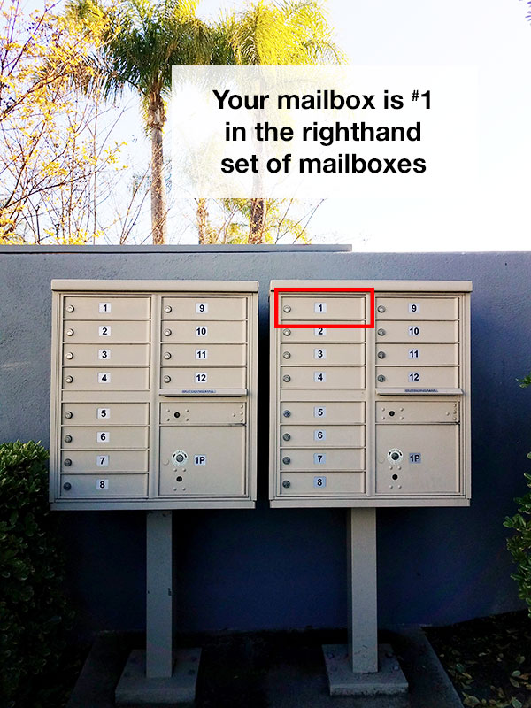 mailbox location